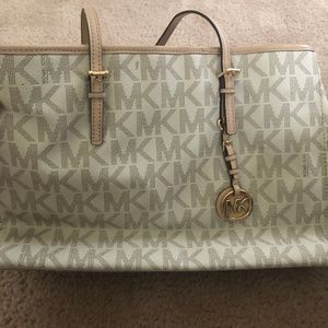 Michael Kors White Purse